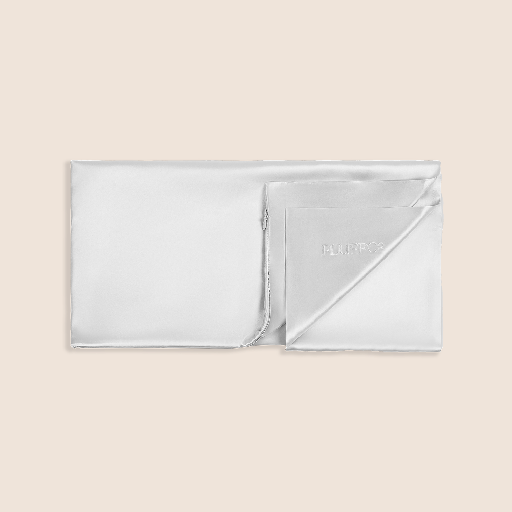Silk Pillowcase - FluffCo | Hotel Comfort